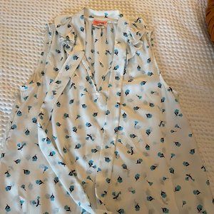 Kate Spade New York Garden Ditsy Shell Top